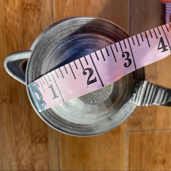 925 Hand Hammered Beer Pitcher Georgivs iii dei gratia Authentic Coin Embossed - Picture 14 of 14